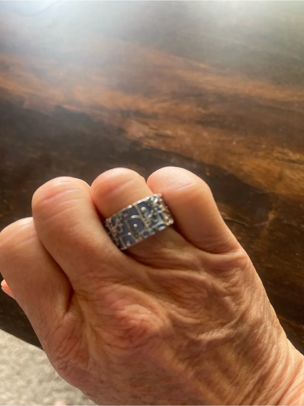 Vintage y2k Dior trotter ring - Picture 3 of 3